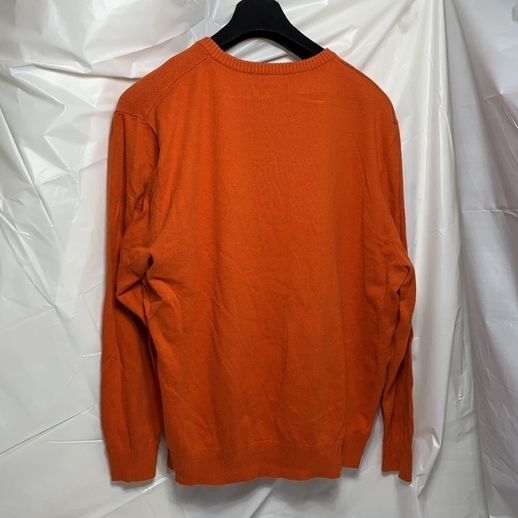 MEN’S John Bartlett Consensus Orange Crew Neck Sweatshirt Size XL - Picture 3 of 4